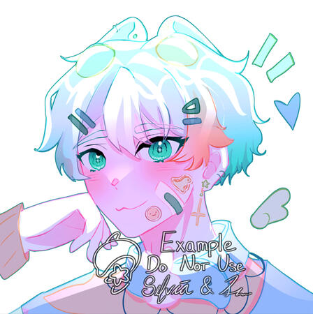 Commission headshot sample. OC by LJ Commission headshot sample. OC by LJ